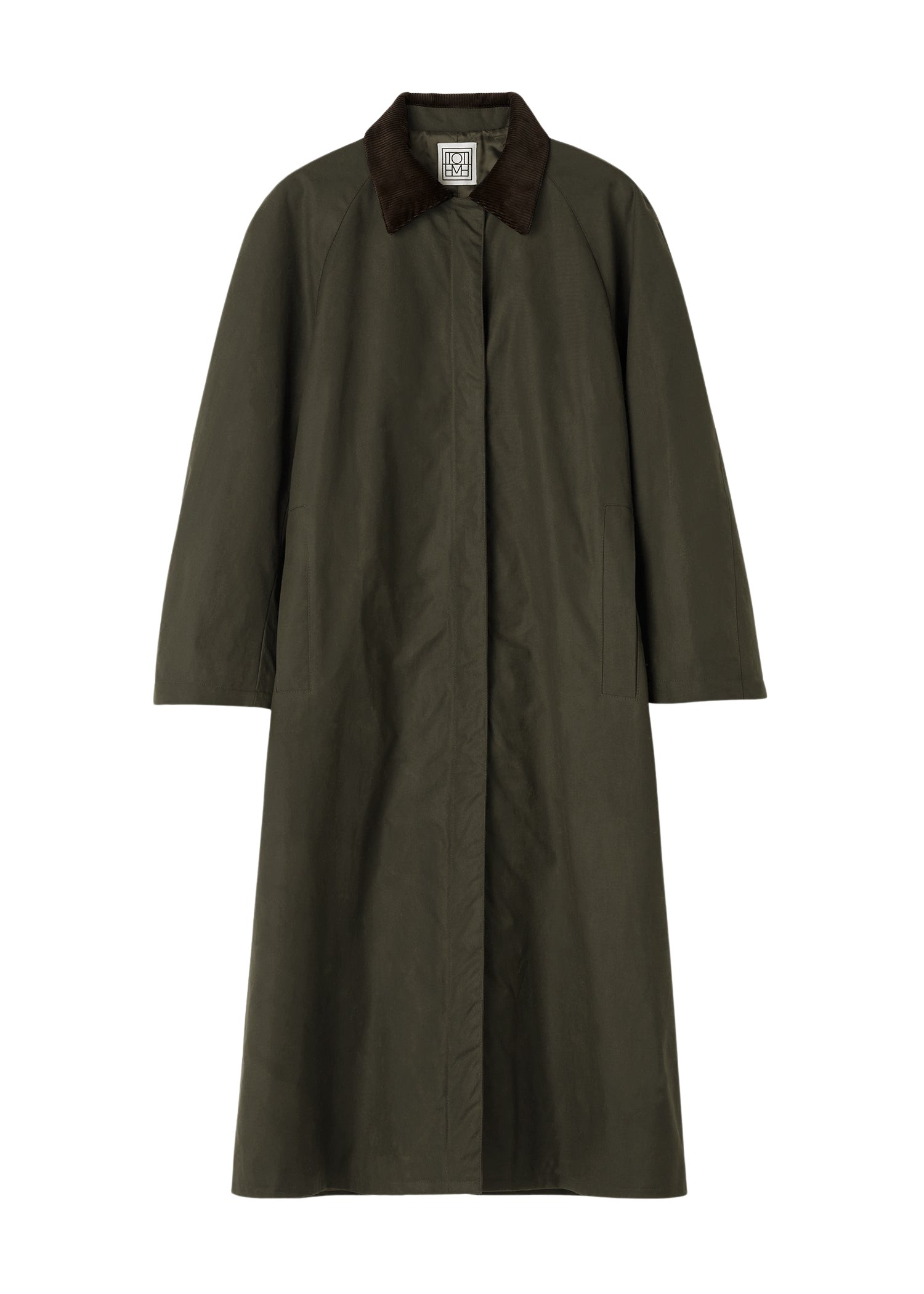 Toteme-Country-Coat-Forest78607_nobg Totême Country Coat Forest - Coats - Scandinavian Minimalist Luxury at Luxury Shoes