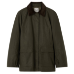 Totême Country Jacket Forest - Jackets - Scandinavian Minimalist Luxury at Luxury Shoes 
