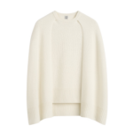 Totême Crew Cape Knit Ecru - Knitwear - Scandinavian Minimalist Luxury at Luxury Shoes 