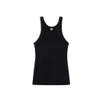 Toteme Curved Rib Tank Black Top