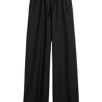 Totême Drawstring Dinner Trousers Charcoal Melange - Pants - Scandinavian Minimalist Luxury at Luxury Shoes 