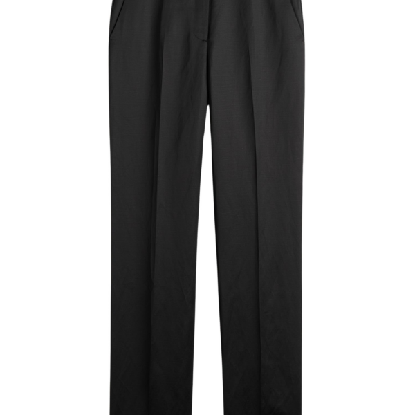 Toteme Easy Raw Edge Trousers Black