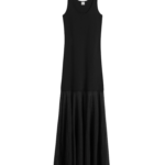 Totême Evening Tank Dress Black - Dresses - Scandinavian Minimalist Luxury at Luxury Shoes 