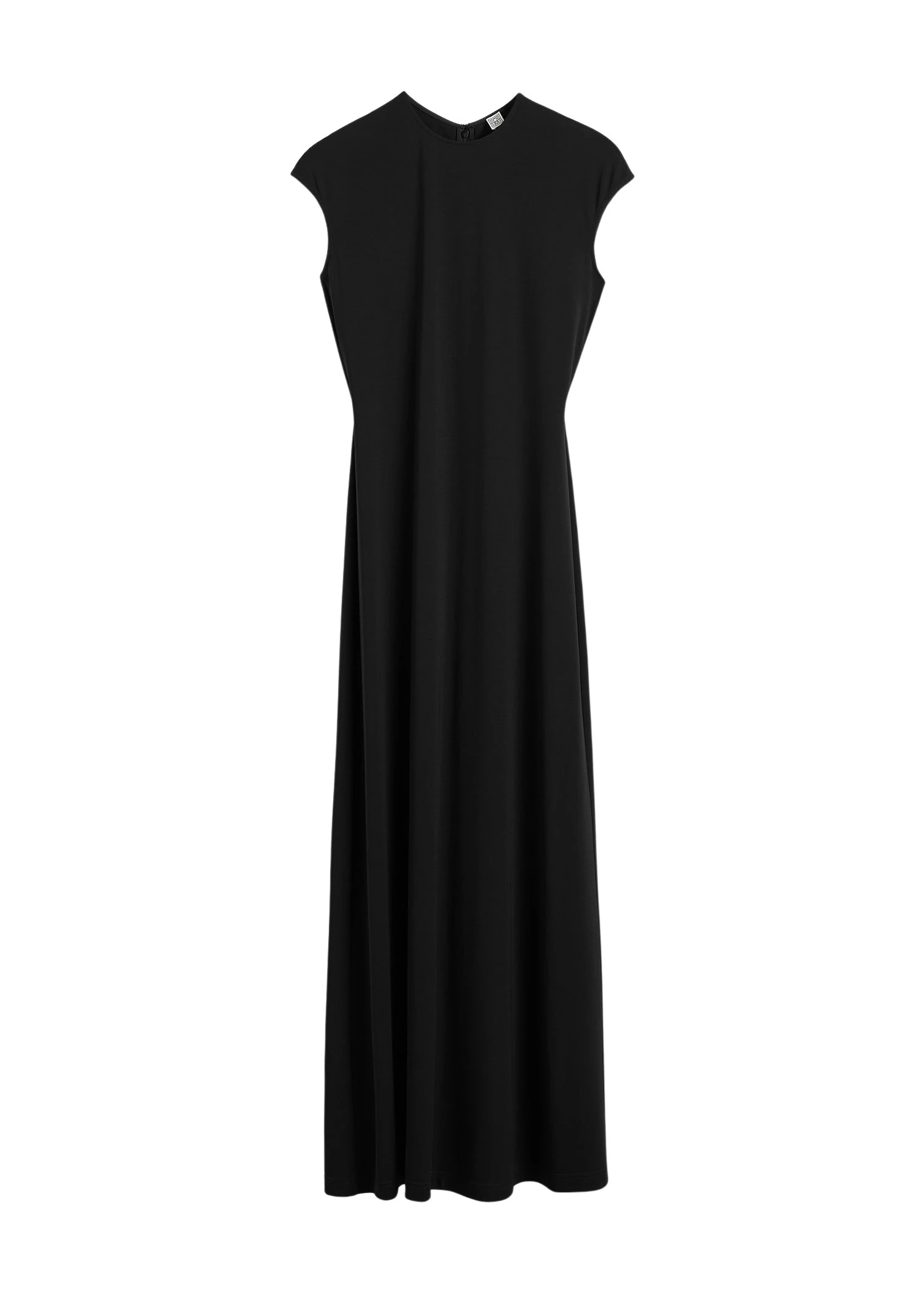 Toteme-Everyday-Dress-Black19372_nobg Totême Everyday Dress Black - Dresses - Scandinavian Minimalist Luxury at Luxury Shoes