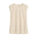 Totême Feathered-Jersey Top Eggshell - Tops - Scandinavian Minimalist Luxury at Luxury Shoes 