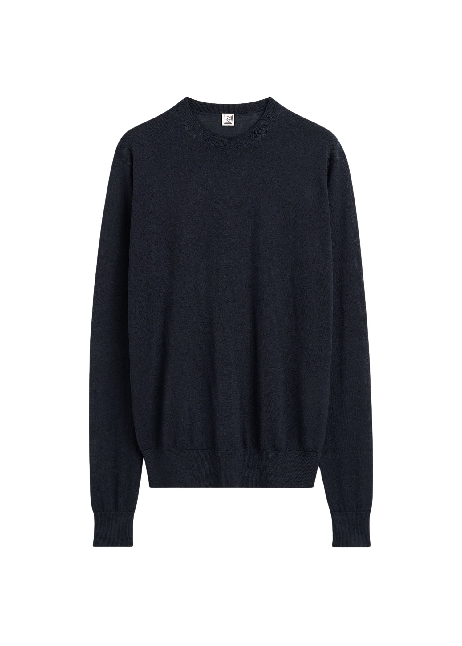 Toteme Fine Crew Knit Midnight