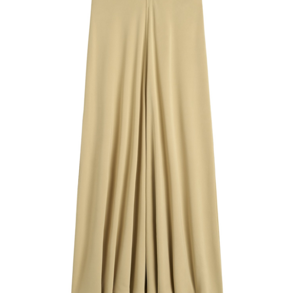 Totême Flared Jersey Skirt Chai - Skirts - Scandinavian Minimalist Luxury at Luxury Shoes 