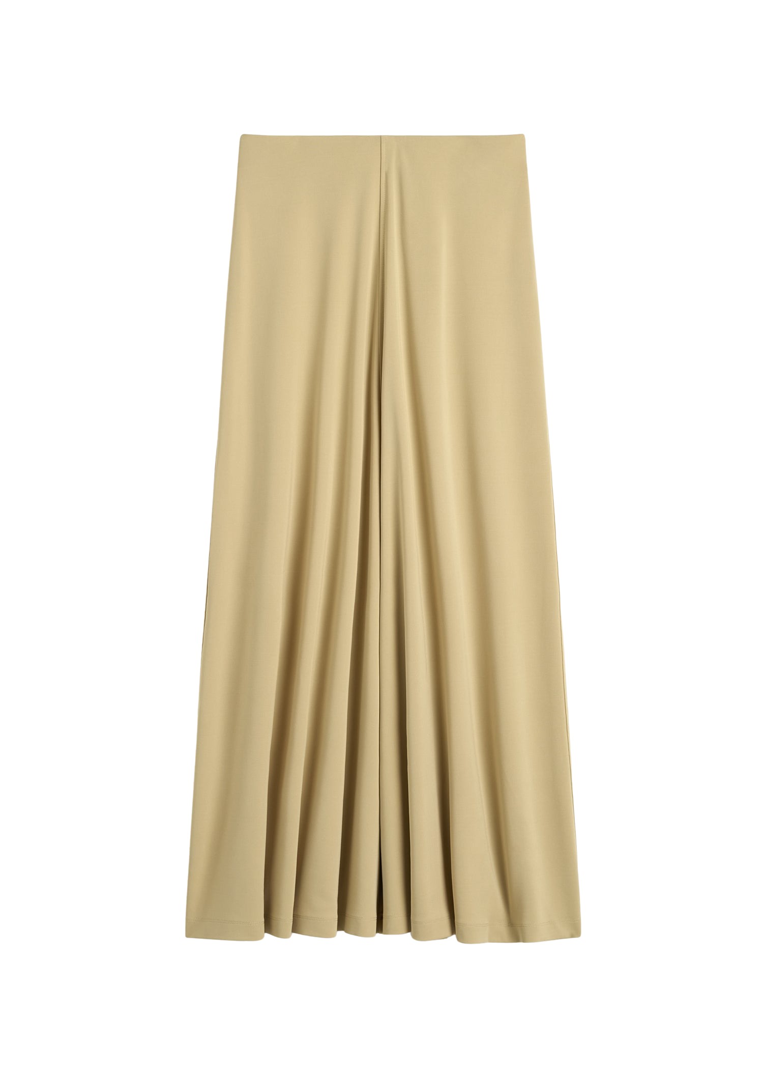 Toteme-Flared-Jersey-Skirt-Chai81997_nobg Totême Flared Jersey Skirt Chai - Skirts - Scandinavian Minimalist Luxury at Luxury Shoes