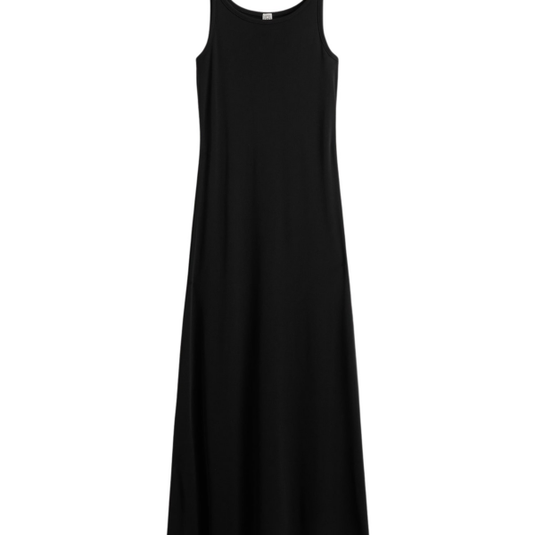 Toteme Fluid Slip Dress Black