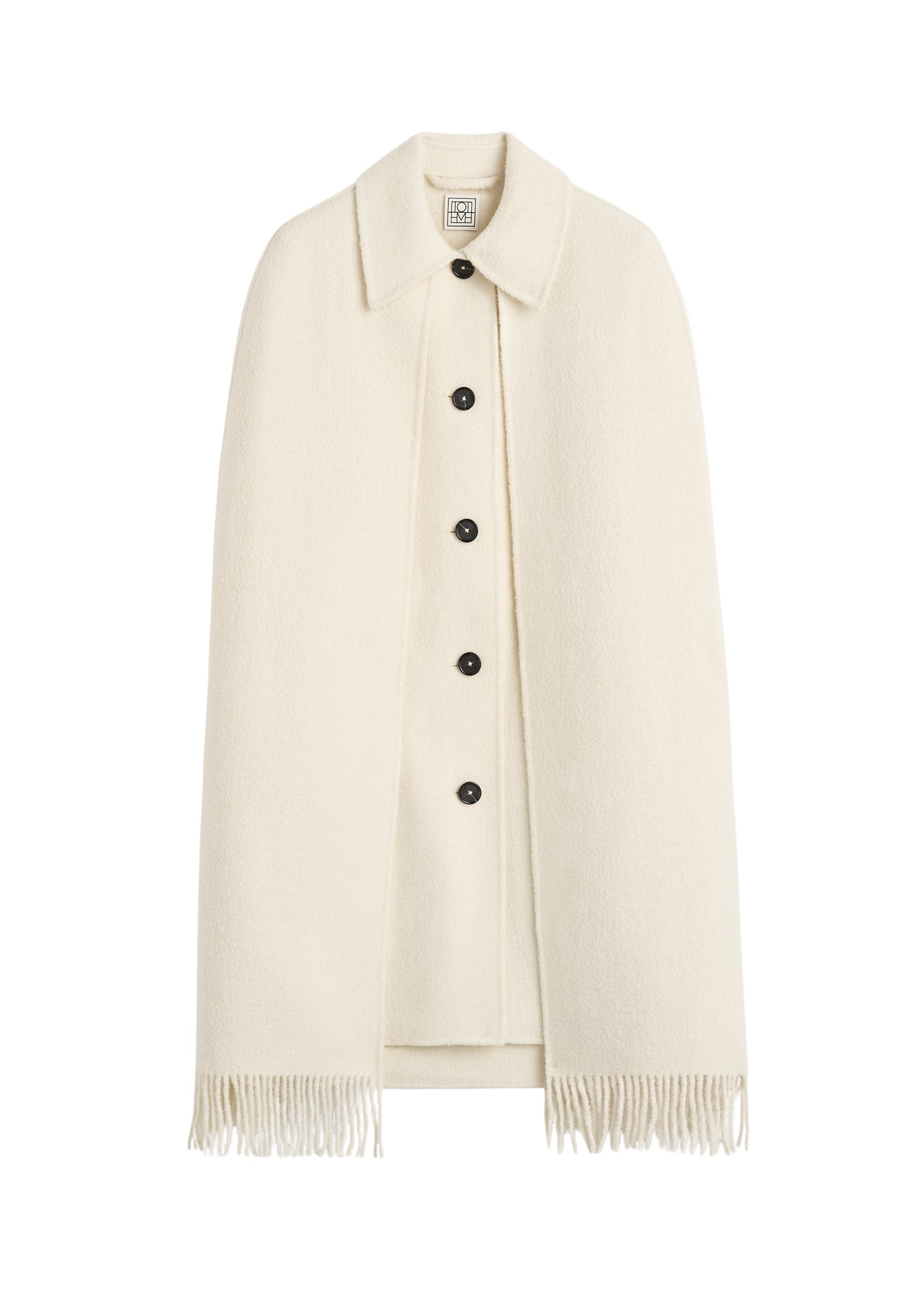 Toteme-Fringe-Cape-Coat-Winter-White49043_nobg Totême Fringe Cape Coat Winter White - Coats - Scandinavian Minimalist Luxury at Luxury Shoes