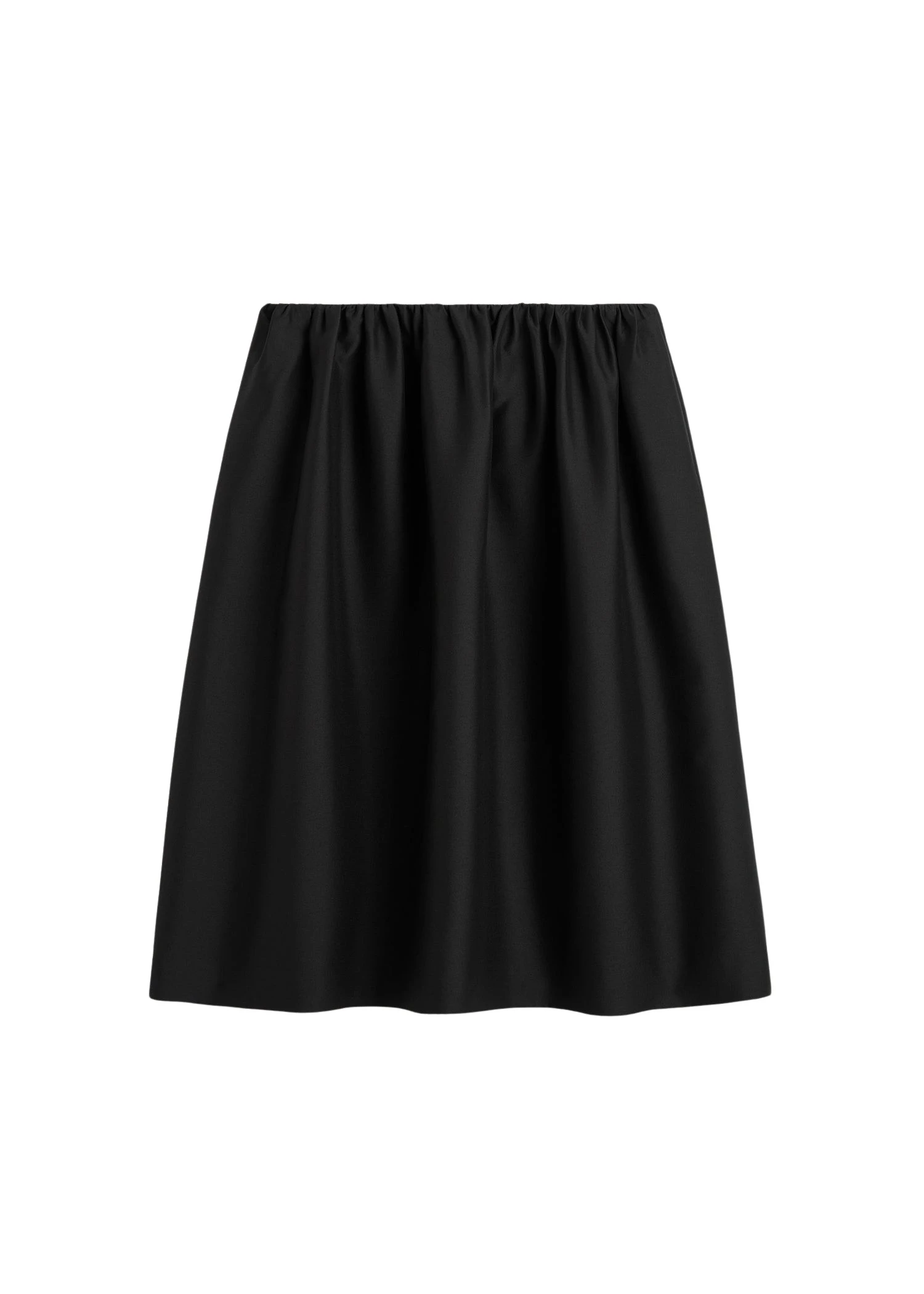 Toteme-Gathered-Evening-Skirt-Black59364_nobg Toteme Gathered Evening Skirt Black