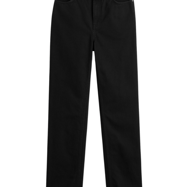 Toteme High Slim Denim Black