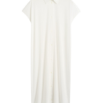 Totême Jersey Shirtdress Off-White - Dresses - Scandinavian Minimalist Luxury at Luxury Shoes 