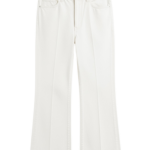 Totême Kick Flare Denim Off-White - Pants - Scandinavian Minimalist Luxury at Luxury Shoes 