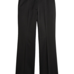Toteme-Kick-Flare-Raw-Edge-Trousers-Black82306_nobg Totême Kick Flare Raw-Edge Trousers Black - Pants - Scandinavian Minimalist Luxury at Luxury Shoes