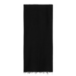 Totême Long Fringed Jersey Skirt Black - Skirts - Scandinavian Minimalist Luxury at Luxury Shoes 