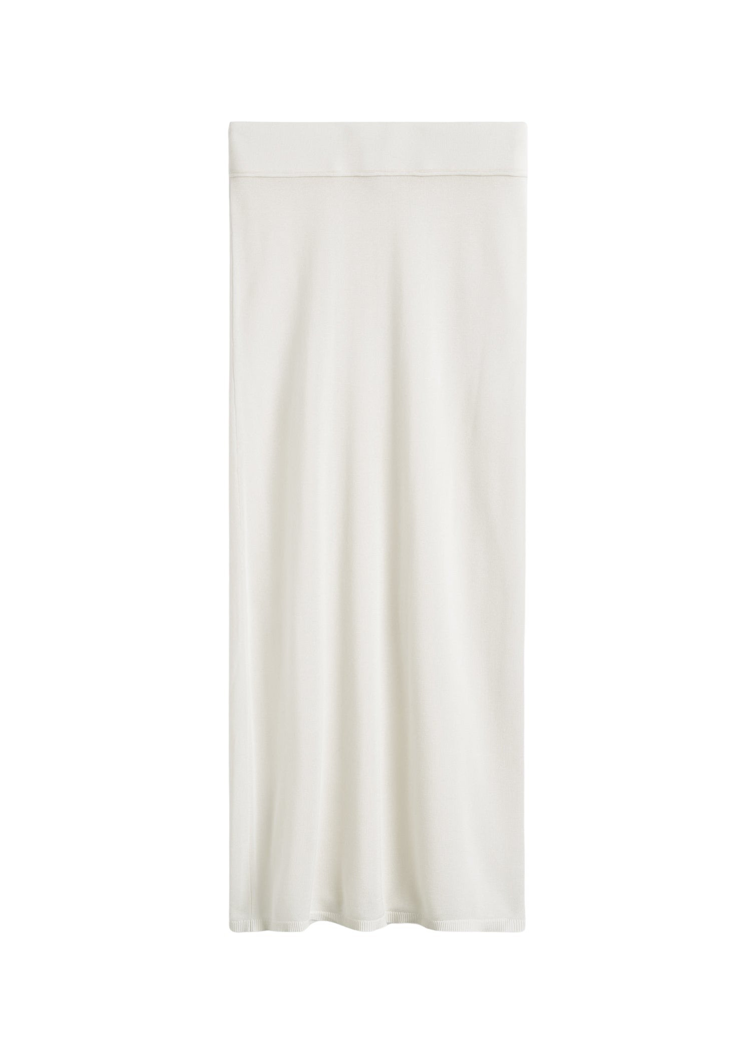 Toteme-Long-Knit-Skirt-White55269_nobg Totême Long Knit Skirt White - Skirts - Scandinavian Minimalist Luxury at Luxury Shoes