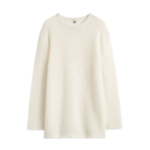 Totême Long Open Weave Knit Off-White - Knitwear - Scandinavian Minimalist Luxury at Luxury Shoes 