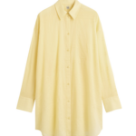 Totême Long Summer Shirt Buttercup - Tops - Scandinavian Minimalist Luxury at Luxury Shoes 