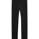 Toteme-Low-Waist-Slim-Evening-Trousers-Black66778_nobg Totême Low-Waist Slim Evening Trousers Black - Pants - Scandinavian Minimalist Luxury at Luxury Shoes