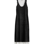 Totême Mohair Knit Tank Dress Black - Dresses - Scandinavian Minimalist Luxury at Luxury Shoes 