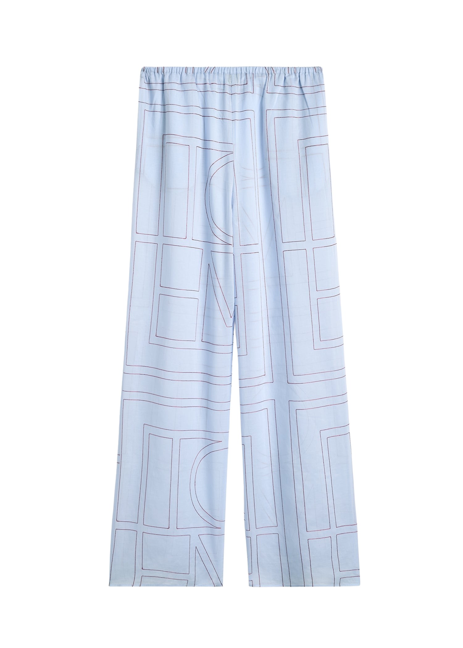 Toteme-Monogram-Cotton-Blend-PJ-Bottoms-Sky21830_nobg Totême Monogram Cotton-Blend PJ Bottoms Sky - Loungewear - Scandinavian Minimalist Luxury at Luxury Shoes