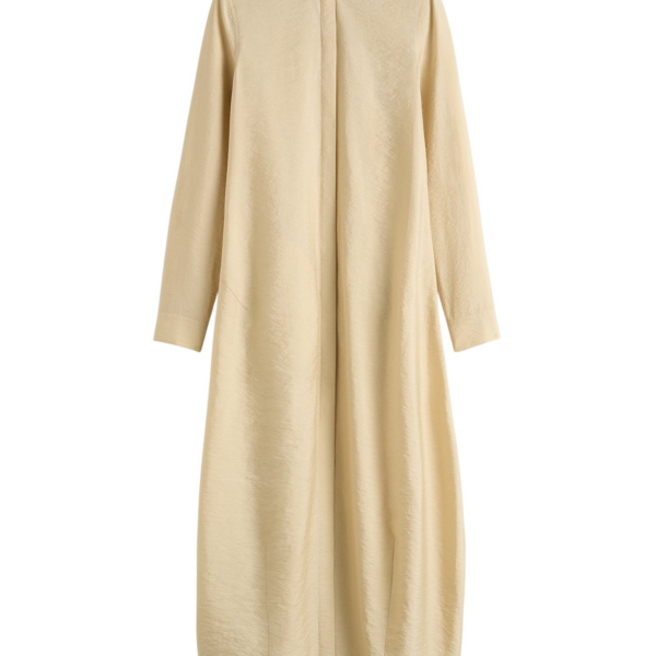 Toteme Parachute Shirtdress Stone Dress