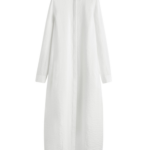 Totême Parachute Shirtdress White - Dresses - Scandinavian Minimalist Luxury at Luxury Shoes 