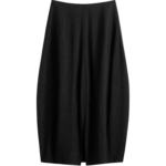 Totême Parachute Skirt Black - Skirts - Scandinavian Minimalist Luxury at Luxury Shoes 