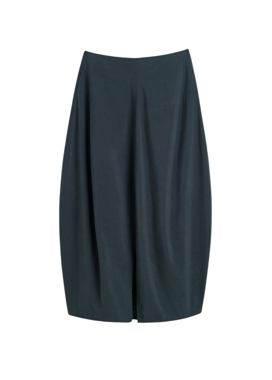 Totême Parachute Skirt Nightfall - Skirts - Scandinavian Minimalist Luxury at Luxury Shoes 