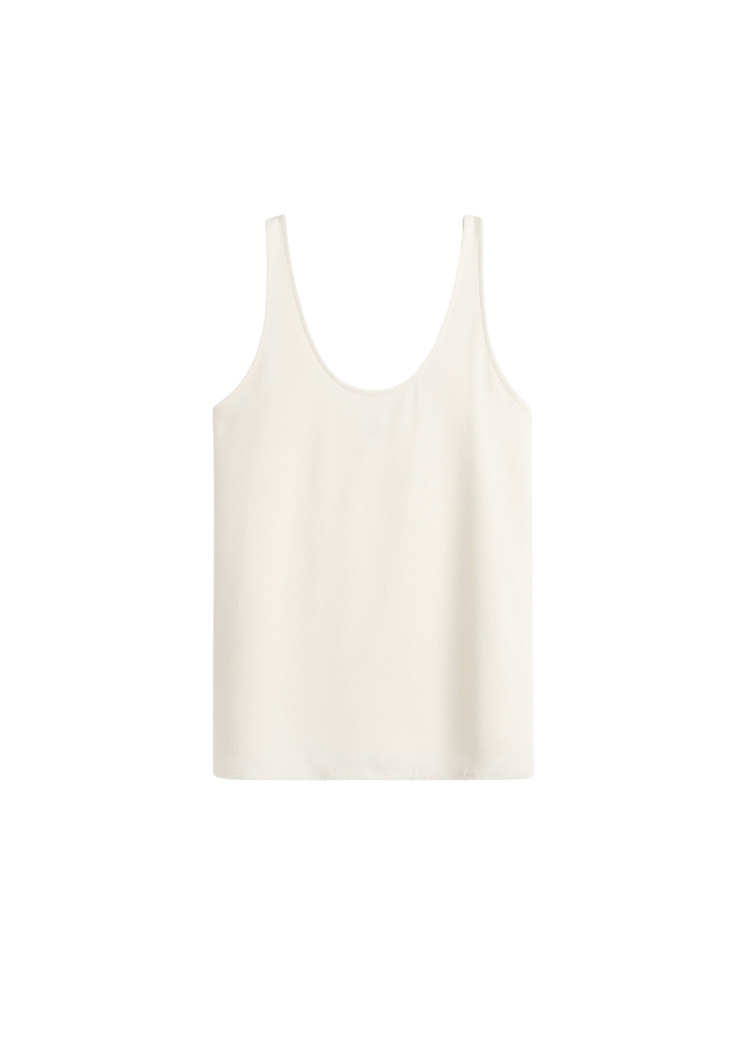 Toteme-Sable-Tank-Macadamia53489_nobg Totême Sablé Tank Macadamia - Tops - Scandinavian Minimalist Luxury at Luxury Shoes