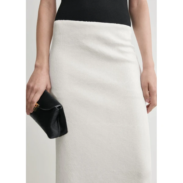 Totême Sequin Skirt White - Skirts - Scandinavian Minimalist Luxury at Luxury Shoes 