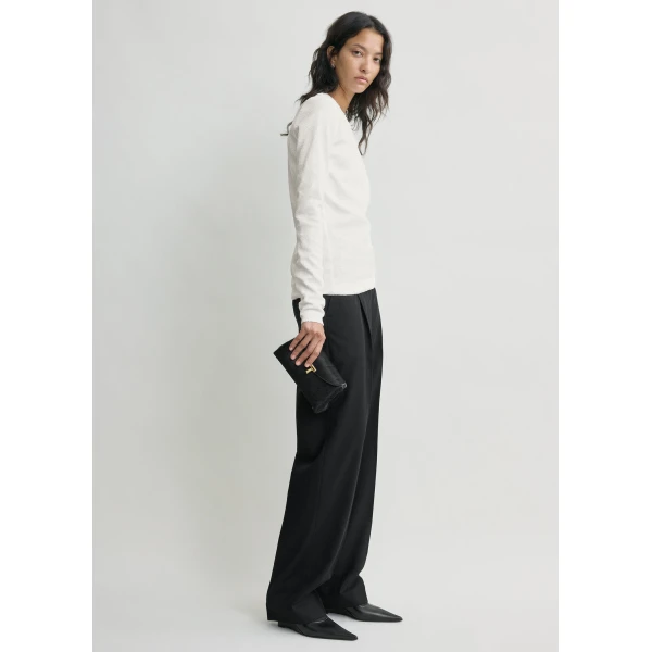 Totême Sequin Top White - Tops - Scandinavian Minimalist Luxury at Luxury Shoes 