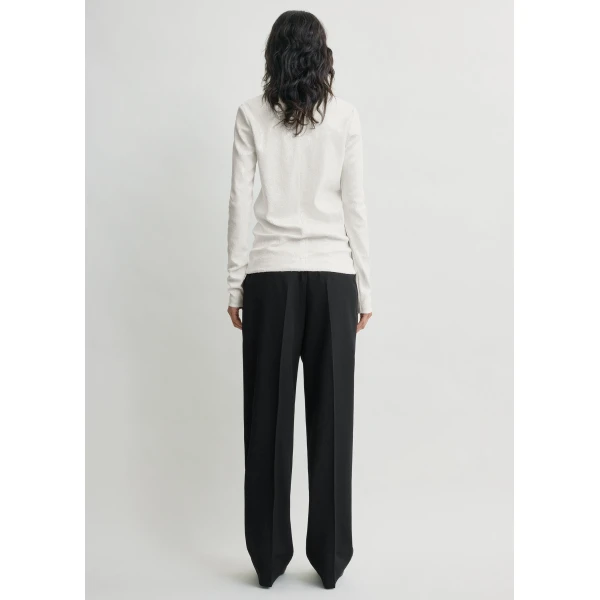 Totême Sequin Top White - Tops - Scandinavian Minimalist Luxury at Luxury Shoes 