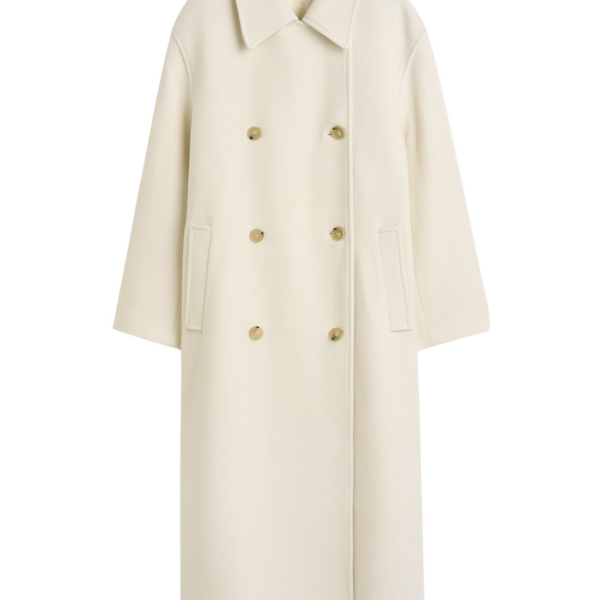 Toteme Shield Coat Ecru
