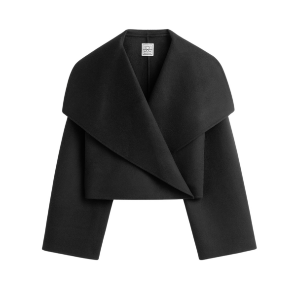 Toteme Signature Doublé Jacket Black