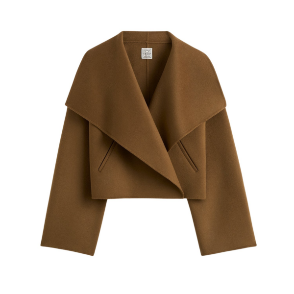 Toteme Signature Doublé Jacket Tobacco