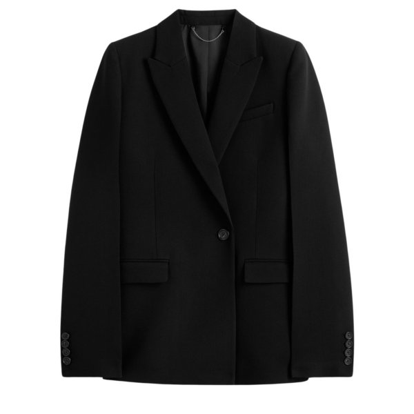 Toteme Slim Tailored Blazer Black