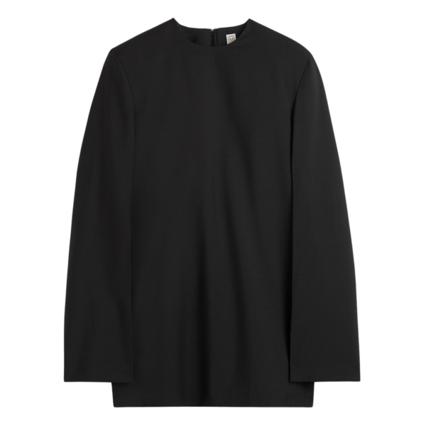 Toteme Tailored Dinner Blouse Black