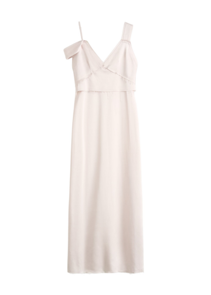 Totême V-Neck Slip Dress Bloom - Dresses - Scandinavian Minimalist Luxury at Luxury Shoes 