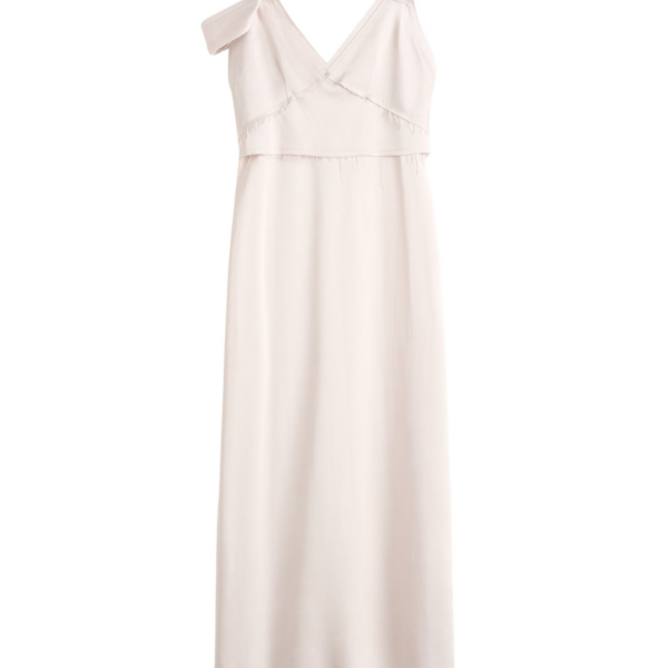 Totême V-Neck Slip Dress Bloom - Dresses - Scandinavian Minimalist Luxury at Luxury Shoes 