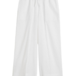 Totême Wide Summer Trousers White - Pants - Scandinavian Minimalist Luxury at Luxury Shoes 