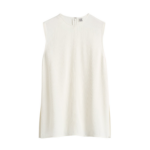 Totême Woven Stripe Top Meringue - Tops - Scandinavian Minimalist Luxury at Luxury Shoes 