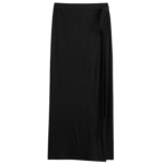 Toteme-Wrap-Skirt-Black57936_nobg Totême Wrap Skirt Black - Skirts - Scandinavian Minimalist Luxury at Luxury Shoes