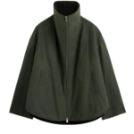 Toteme-Zipped-Country-Jacket-Forest70871_nobg Totême Zipped Country Jacket Forest - Jackets - Scandinavian Minimalist Luxury at Luxury Shoes