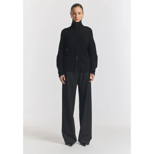 Viktoria & Woods Babylon Wool Cardigan - Knitwear - Minimalist Australian Fashion at Luxury Shoes 