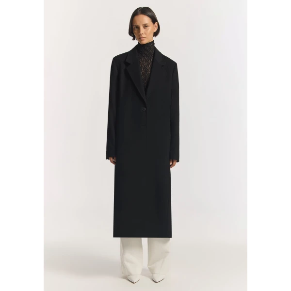 Viktoria & Woods Brimstone Wool Coat - Coats - Minimalist Australian Fashion at Luxury Shoes 