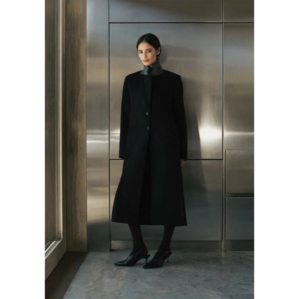 Viktoria & Woods Brimstone Wool Coat - Coats - Minimalist Australian Fashion at Luxury Shoes 