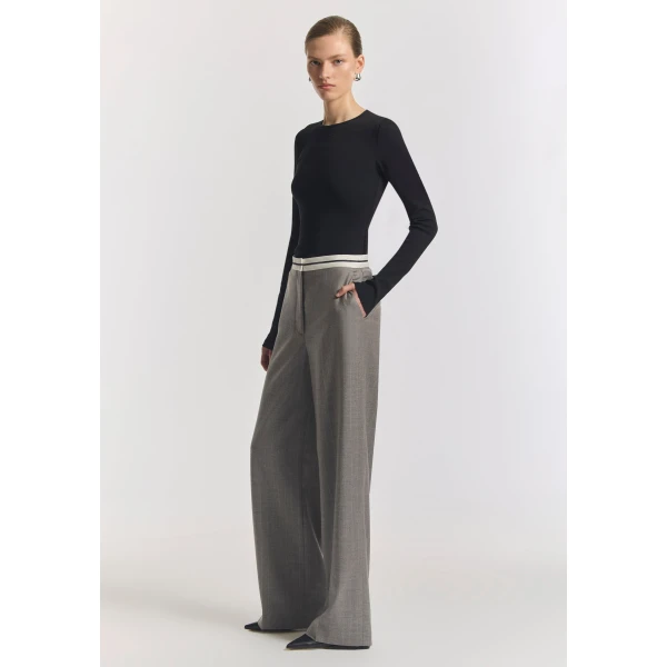Viktoria & Woods Buckland Wool Trouser - Pants - Minimalist Australian Fashion at Luxury Shoes 