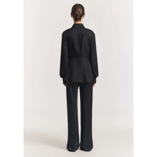 Viktoria & Woods Hercules Silk Wrap Shirt - Tops - Minimalist Australian Fashion at Luxury Shoes 